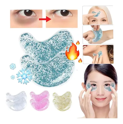 Parches Mascarillas Para Ojeras Gel Relaja Reutilizable