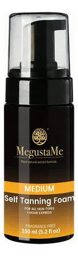 Autobronceador Megustame, 150 Ml, Tamaño Medio, Sin Fraganci