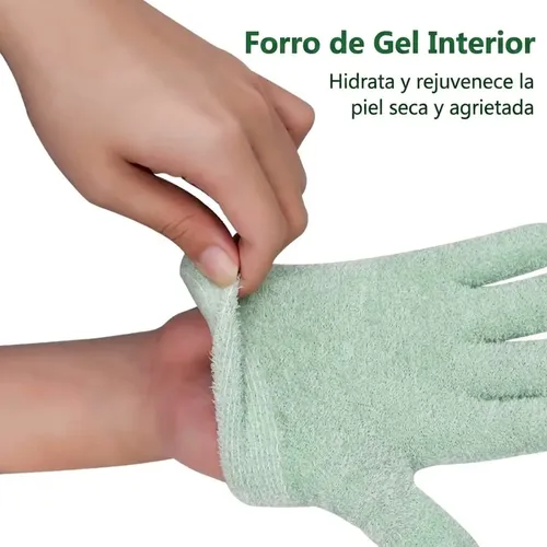 Guantes De Gel Spa Hidratantes Repara Piel Seca Aclarante