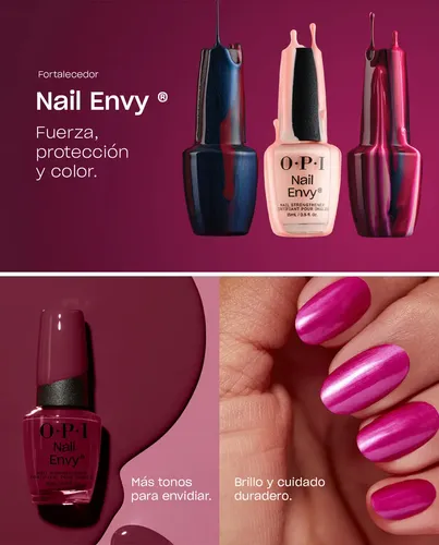 OPI Nail ENVY Bubble Bath Fortalecedor vegano color 15mL