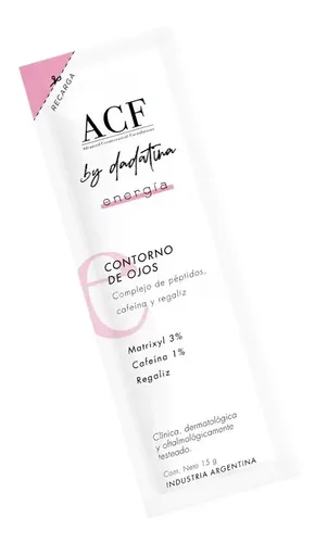 Acf Dadatina Energía Crema Contorno De Ojos Refill Local
