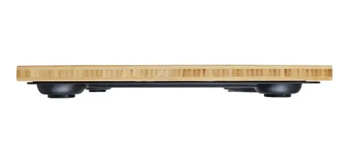 Balanza Electrónica Madera Bamboo Silfab Be215 Hasta 200 Kg