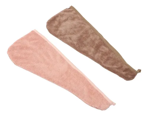 Paquete 2 Gorros Secar El Cabello Ultraabsorbentes Envoltura