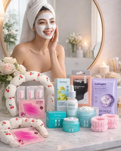 Kit Skincare Premium Cuidado Rutina Piel Seca Hidratante