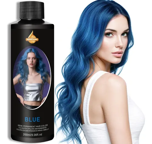 Tinte Semipermanente Para Cabello 268ml Blue