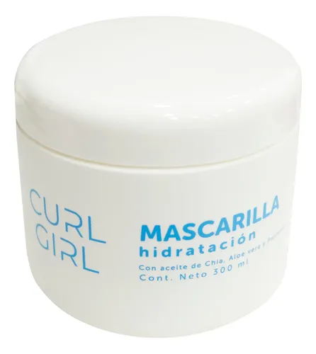 Curl Girl Mascara Hidratación Rulos 300ml Vegana