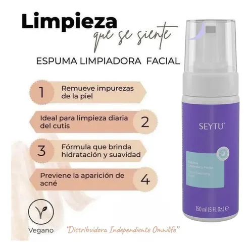 Kit Limpieza Prof Seytú Facial Espuma Exfoliante Mascarilla