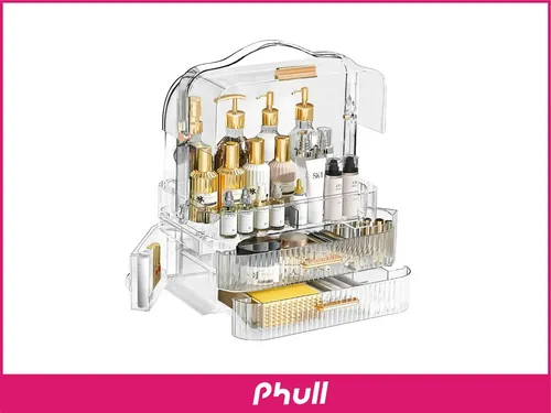 Organizador De Maquillaje Portatil Escritorio Porta Cosmetic