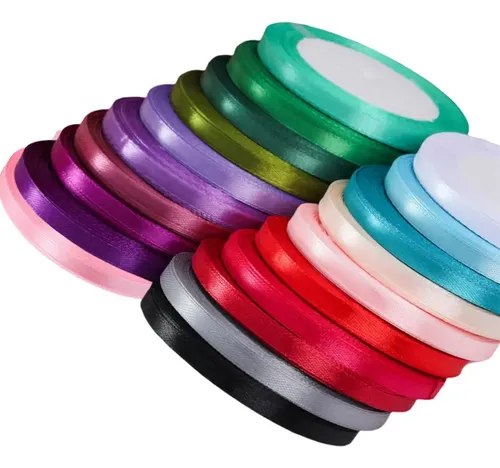 20 Rollos De Liston Decorativa De 0.6 Cm De Sd1.