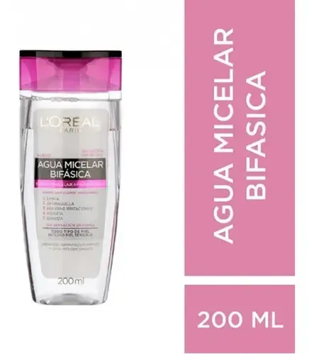 Agua Micelar Bifasica L´oréal Paris Hidra Total 5 X 200ml