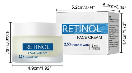 Crema Antienvejecimiento Con Retinol Que Reduce Las Líneas D Día/noche