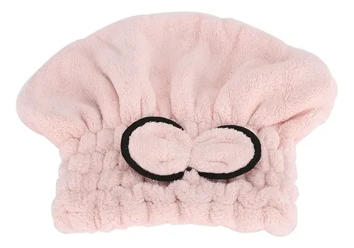 Gorro De Baño Con Decoración De Lazo Para Mujer, De Secado R