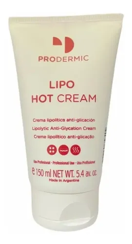 Lipo Hot Cream Reductora Anti-glicacion 150ml Prodermic