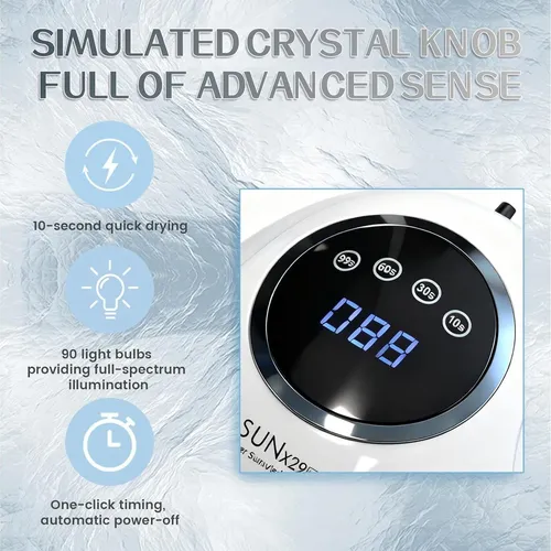 Lámpara Uv Led Profesional 500w Beenle New-x19 Para Uñas
