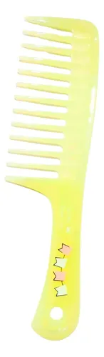 Peine De Plastico Para Niña Con Mango Dientes Anchos 4483