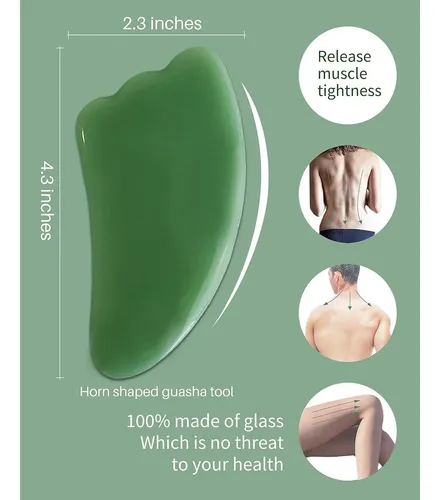 Herramientas De Masaje Gua Sha Mohern – 4 Piezas Para Cara