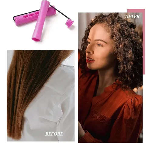 Rulos De Perm Para Cabello Con Varillas Plásticas