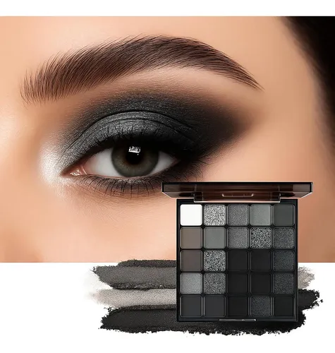 Paleta De Sombras K’apeine 25 Color Silver Galaxy