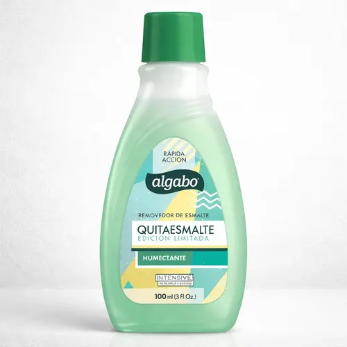 Quita Esmalte Para Uñas Humectante 100ml Algabo (7212)