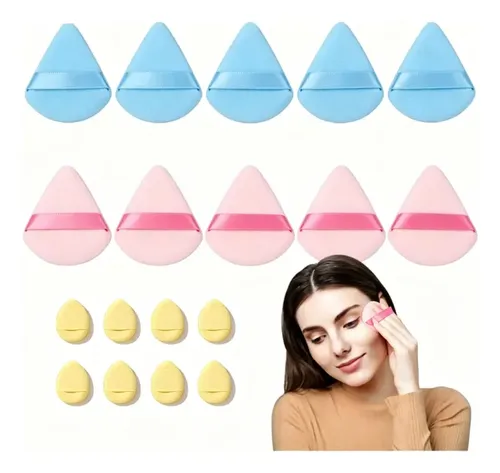 F 18pcs Esponja De Maquillaje Más Esponja For El Pulgar P