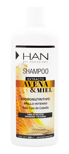 Han Kit Avena Miel Shampoo + Acondicionador 500ml Local