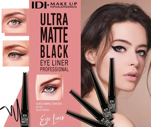 Delineador Líquido Idi Make Up Ultra Matte Black