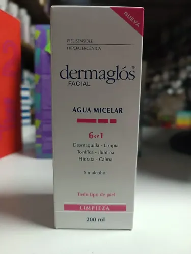 Dermaglos Facial Agua Miceral 6 En 1 Limpieza Ttp 200ml