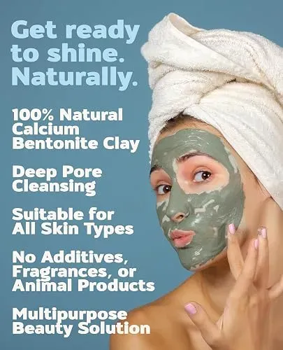 Mascarilla Arcilla India Esencial Aztec Secret Kit Natural