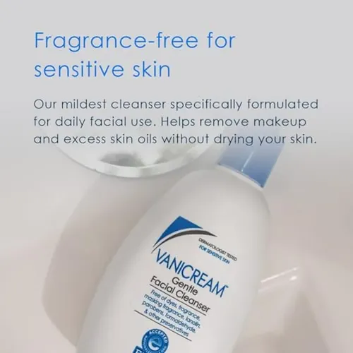 Limpiador Facial Suave Vanicream, 8 Onzas Líquidas (paquete  Sensible