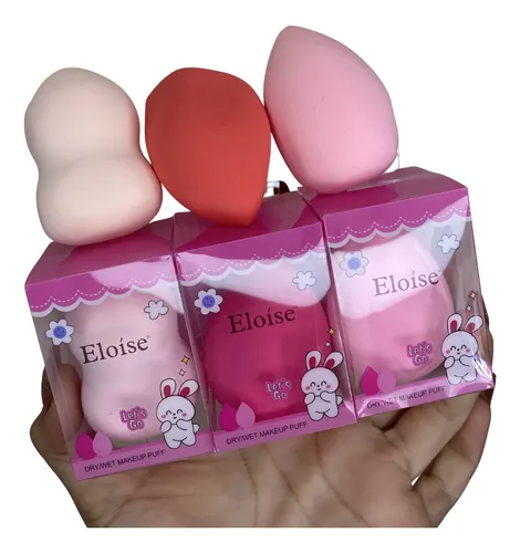 Esponja De Maquillaje X3 Unidades