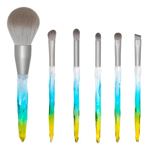 Set De Herramientas Q Beauty Crystal Pole, Brochas De Maquil