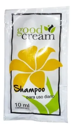 Shampoo Good Cream Hotelero Sachet 10cc Pack 500u Hotel