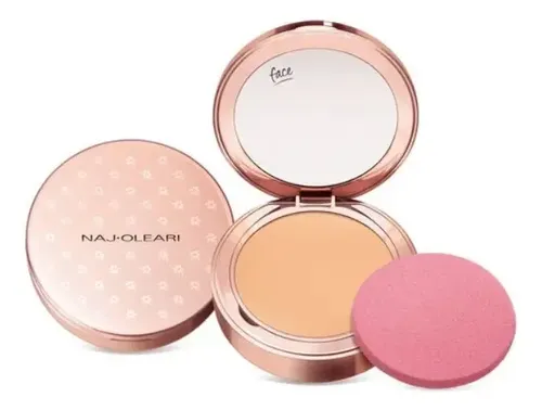 Naj Oleari Base Crema Infusion Cream Compact Promo! Tono 02. Honey