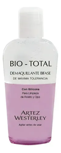 Desmaquillante Bifase Artez Westerley Bio-total Con Silicona