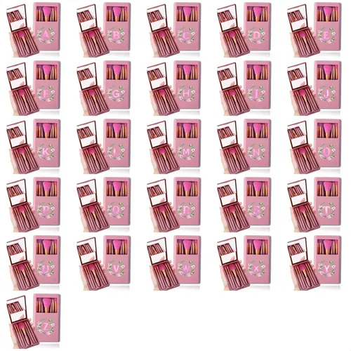 Set De Brochas Para Viaje Con Espejo