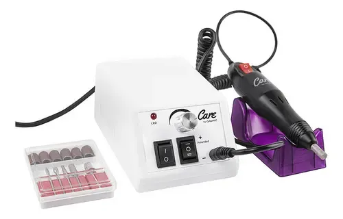 Torno Para Uñas Care By Gadnic T20k Profesional Brocas Limas