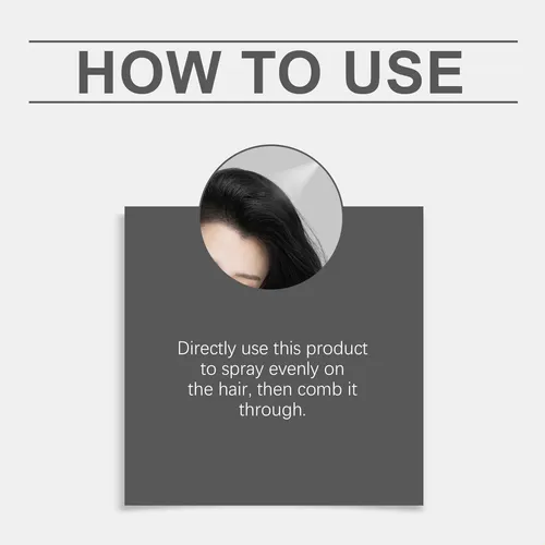 Brillo En Aerosol Hoegoa Para El Cuidado Del Cabello, Nutre