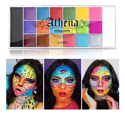 Paleta Ucanbe Pintacaritas Body Paint 20 Colores