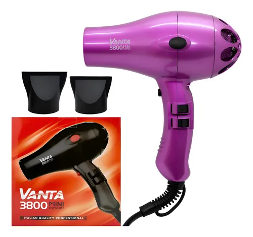Vanta 3800 Mini Compact Secador Pelo Profesional Violeta