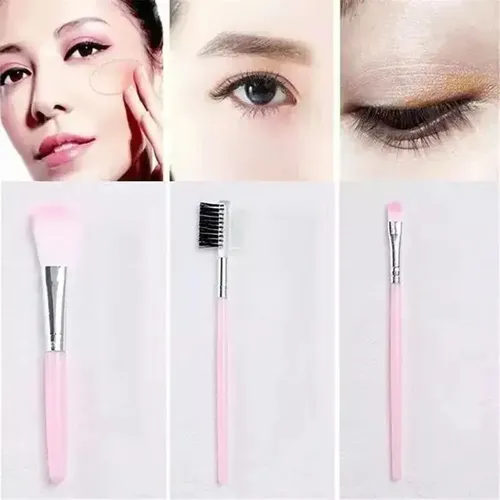 Set 5 Brochas Especial Ojos Y Cejas Maquillaje City Girl