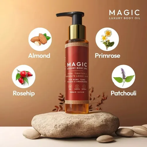 Aceite Corporal Mágico, Rellena, Tensa, Reafirma E Hidrata*2