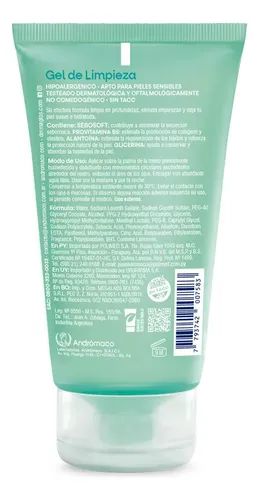 Dermaglós Facial Gel De Limpieza Purificante Pieles Mixtas A Grasas Controla Grasitud
