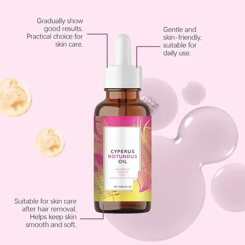 Aceite Natural De Cyperus Rotundus Para Depilación