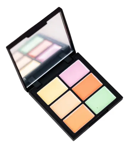 Paleta Corrector De Imperfecciones Paris Night 6 Tonos