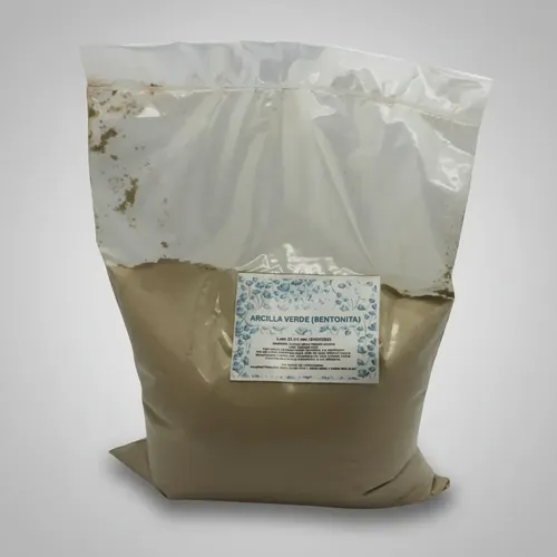 Arcilla verde Mascarilla facial para piel mixta Parvati Natural Cosmética Natural Insumo Cosmetico 2500g
