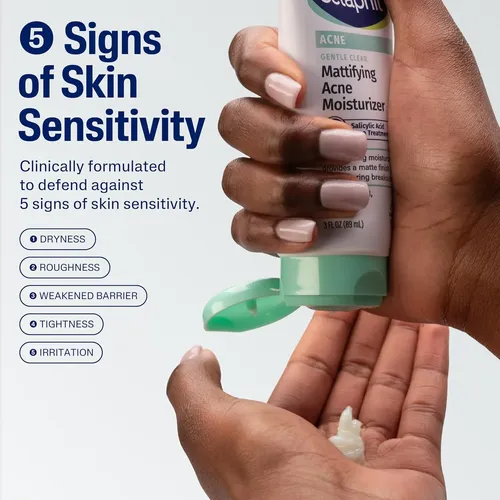 Cetaphil Gentle Clear Y Matificante Facial Para Acné, Ácido  Acneica Día/noche