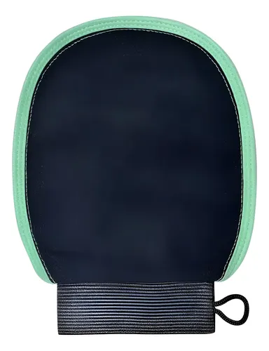 Guante Exfoliante Para Ducha Corporal Kessa Negro Reutilizab
