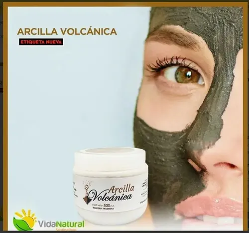 Arcilla Volcánica Calma Dolores Espalda Varices Piel Firme