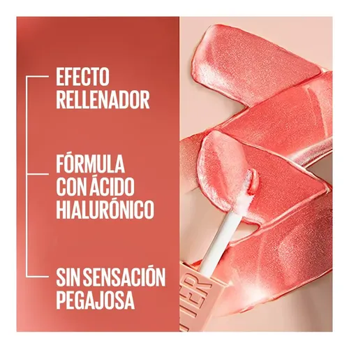 Brillo Labial Hidratante Maybelline Lifter Gloss Peach Ring