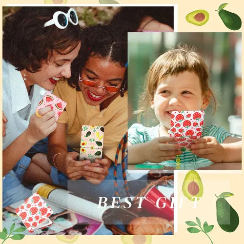 Espejos Compactos Vicenpal Diseño Frutas Con Aumento (6 Unid